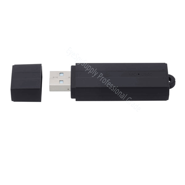 Mini Voice Activated Digital 16 GB Audio Recorder | Date & Time Stamp | USB Flash Drive | Long 25 Day Battery Life