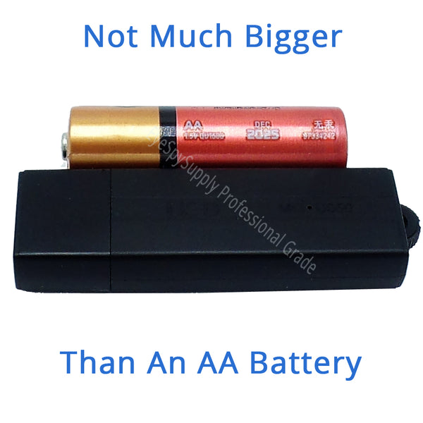 long battery life audio spy recorder