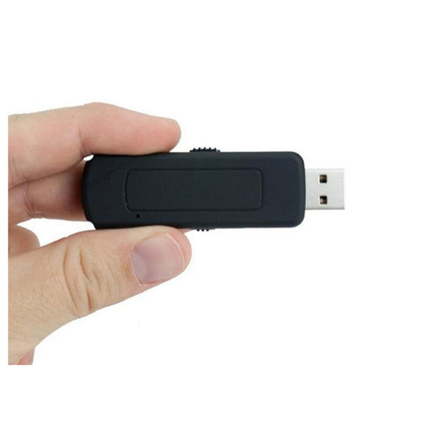 Small Voice Activated Digital Audio Recorder Built Into A Working USB Flash Drive